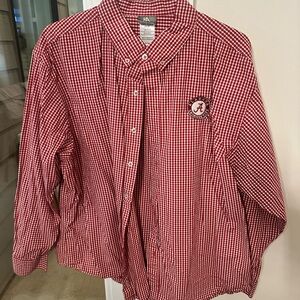 Knights Apparel Alabama Crimson button down dress shirt XXL